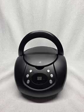 GPX Portable CD Boombox (Model BC112B) is a compact, top-loading audio Player